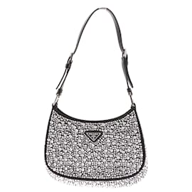 Prada-PRADA  Handbags T.  glitter-Silvery