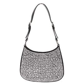 Prada-PRADA  Handbags T.  glitter-Silvery