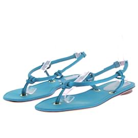 Autre Marque-GIANNICO  Sandals T.eu 40 cloth-Blue