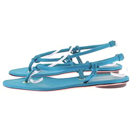 Autre Marque-GIANNICO  Sandals T.eu 40 cloth-Blue