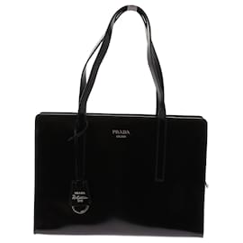 Prada-PRADA  Handbags T.  Patent leather-Black