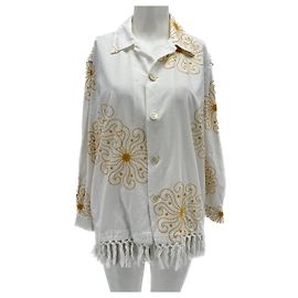 Johnnie Boden Bode supera a T.International L Cotton Blanco