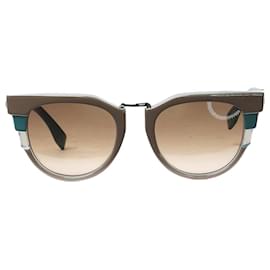 Fendi-Lunettes de soleil œil de chat grises - taille-Gris