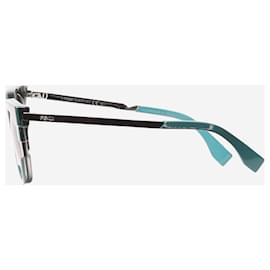 Fendi-Grey cat eye sunglasses-Grey