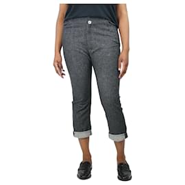 Autre Marque-Grey wool jeans - size M-Grey
