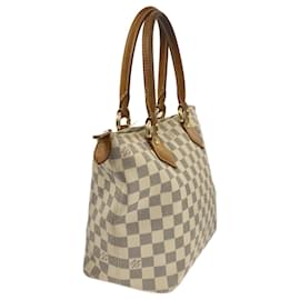 Louis Vuitton-Louis Vuitton Blanc Damier Azur Saleya PM-Blanc