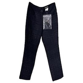 Chanel-New Runway Tweed Trousers-Multiple colors