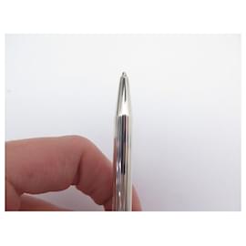 St Dupont-CLASSIC ST DUPONT MECHANICAL PENCIL PEN IN SILVER METAL CRITERIUM PENCIL PEN-Silvery