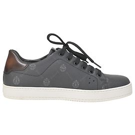 Baskets Berluti Playtime en Toile Enduit Grise Gris