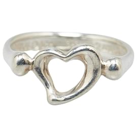 Tiffany & Co-Tiffany & Co Silver Open Heart Ring  Metal Ring in Good condition-Other