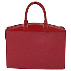 Louis Vuitton-LOUIS VUITTON Epi Riviera Hand Bag Red M48187 LV Auth 76866-Red