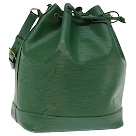 Louis Vuitton-LOUIS VUITTON Epi Noe Sac à Bandoulière Vert M44004 Auth LV 77189-Vert