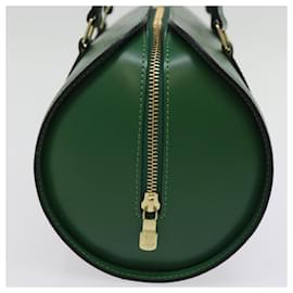 Louis Vuitton-LOUIS VUITTON Epi Soufflot Hand Bag Green M52224 LV Auth 76963-Green