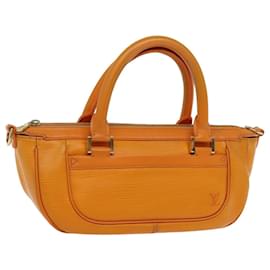 Louis Vuitton-LOUIS VUITTON Epi Danura PM Shoulder Bag 2way Orange Mandarin M5891H Auth 76960-Orange,Grey