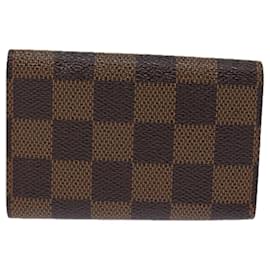 Louis Vuitton-LOUIS VUITTON Damier Ebene Multi Cles 6 Key Case N62630 LV Auth 76437-Other