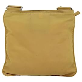 Prada-PRADA Shoulder Bag Nylon Yellow Auth ep4392-Yellow