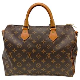 Louis Vuitton-Louis Vuitton Speedy 30 monogram handbag-Brown