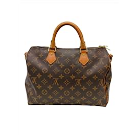 Louis Vuitton-Louis Vuitton Speedy 30 monogram handbag-Brown