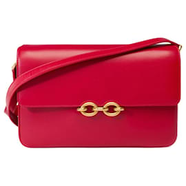 Yves Saint Laurent-Sac YVES SAINT LAURENT en Cuir Rouge - 101980-Rouge