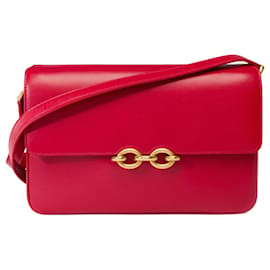 Yves Saint Laurent-YVES SAINT LAURENT Bag in Red Leather - 101980-Red
