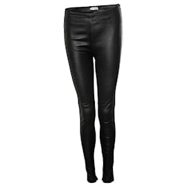 Balenciaga-balenciaga, Leather trousers-Black