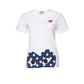 Comme Des Garcons Tocar Comme des Garçons, Camiseta branca Branco