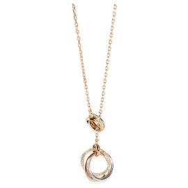Cartier Trinity Lariat Necklace, Diamonds Other