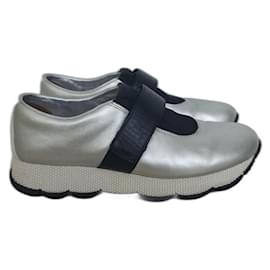 Prada-Sneakers-Silvery