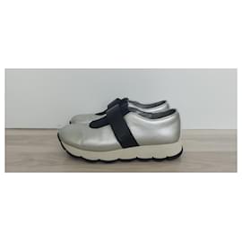 Prada-Sneakers-Silvery