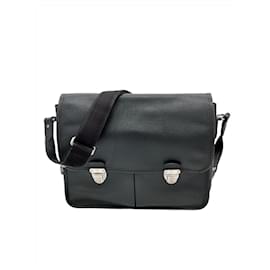 Louis Vuitton-Louis Vuitton Taiga Alexei Messenger Bag-Black
