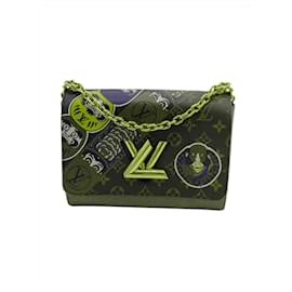 Louis Vuitton-Louis Vuitton Twist MM Kabuki Limited Edition Bag-Green