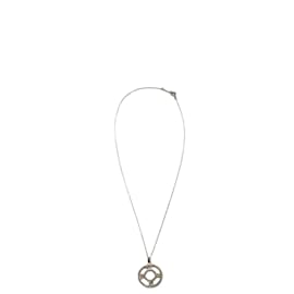 Tiffany & Co-TIFFANY & CO. Roman Numeral Necklace-Silvery