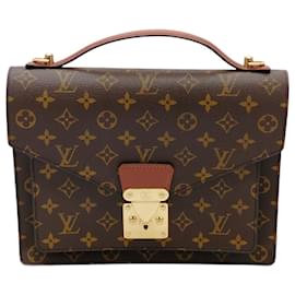 Louis Vuitton-Louis Vuitton Vintage Monceau Handtasche-Braun