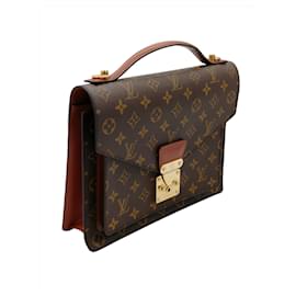 Louis Vuitton-Louis Vuitton Vintage Monceau Handtasche-Braun