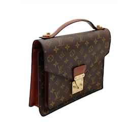 Louis Vuitton-Louis Vuitton Vintage Monceau Handbag-Brown