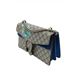 Gucci-Gucci Dionysus GG Supreme WoC Shoulder Bag-Beige
