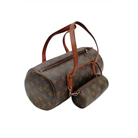 Louis Vuitton-Louis Vuitton Papillon 30 monogram handbag-Brown