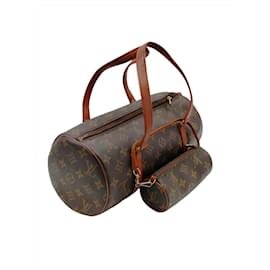 Louis Vuitton-Louis Vuitton Papillon 30 sac à main monogramme-Marron