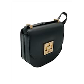 Hermès-Hermès Mosaic Shoulder Bag-Black