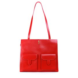 Saint Laurent-SAINT LAURENT  Handbags T.  leather-Red