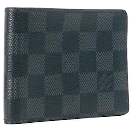 Louis Vuitton-LOUIS VUITTON  Wallets T.  leather-Black