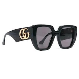 Gucci-GUCCI  Sunglasses T.  plastic-Black