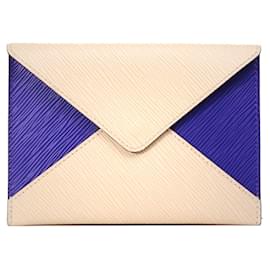 Louis Vuitton-LOUIS VUITTON Pochettes T.  Cuir-Beige