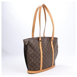 Louis Vuitton-Louis Vuitton Monogram Canvas Babylone Classic Shoulder Bag M51102-Brown
