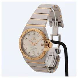 Omega-Omega Constellation 123.20.38.21.52.001 SS/YG AT Silver-Face Ø38 mm 84850980-Silvery