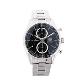 Tag Heuer-TAG HEUER Carrera Calibre 1887 car2110.BA0724 SS AT Black-Face 41mm RHD1365-Black