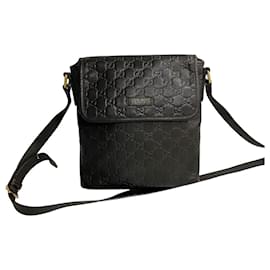 Gucci-Gucci Microguccissima Flap Crossbody Bag  Leather Crossbody Bag in Good condition-Other