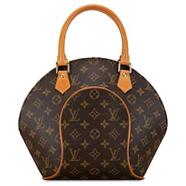 Louis Vuitton-Louis Vuitton Brown Monogram Ellipse PM-Brown