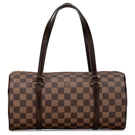 Louis Vuitton-Louis Vuitton Brown Damier Ebene Papillon 30-Braun