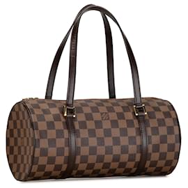 Louis Vuitton-Louis Vuitton Brown Damier Ebene Papillon 30-Braun